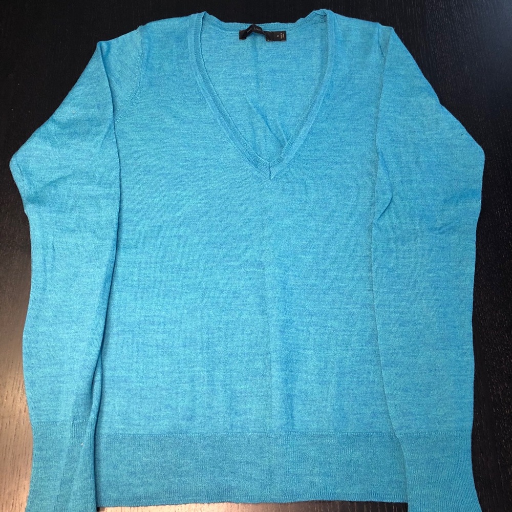 Lightweight aquamarine sweater medium The Limited